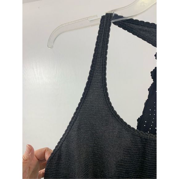 Lululemon Black Striped Racerback Top Size S - Picture 5 of 12